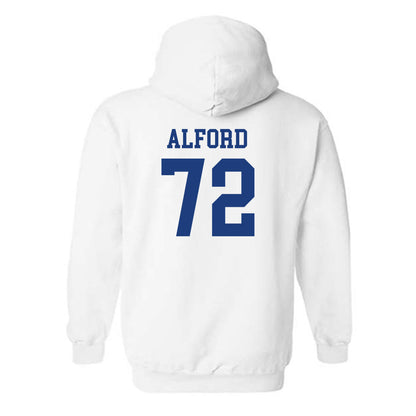 Memphis - NCAA Football : Eddie Alford - Classic Shersey Hooded Sweatshirt-1