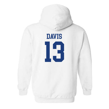 Memphis - NCAA Football : Jemyri Davis - Classic Shersey Hooded Sweatshirt-1