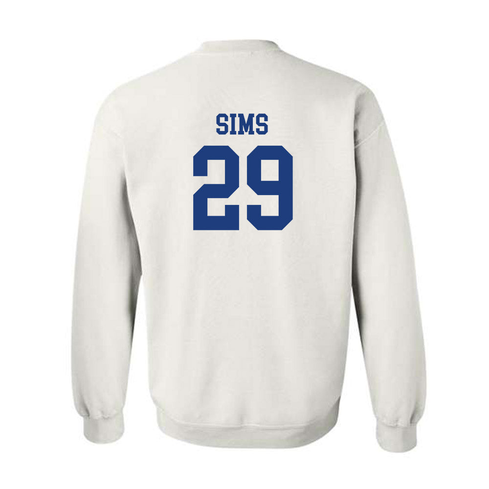Memphis - NCAA Football : Tim Sims - Classic Shersey Crewneck Sweatshirt-1