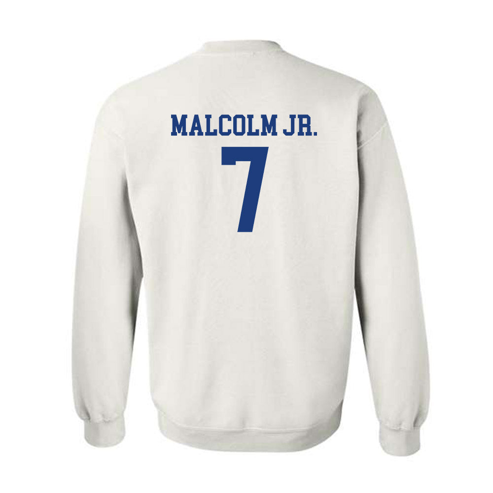 Memphis - NCAA Football : Darius Malcolm Jr. - Classic Shersey Crewneck Sweatshirt-1