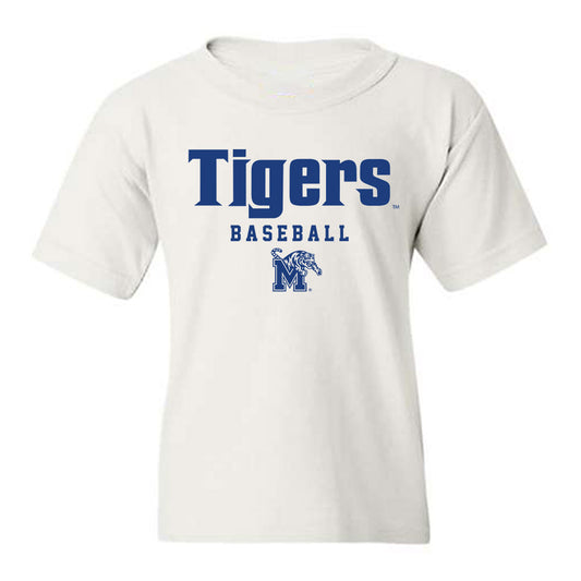 Memphis - NCAA Baseball : Mike Bright - Classic Shersey Youth T-Shirt-0