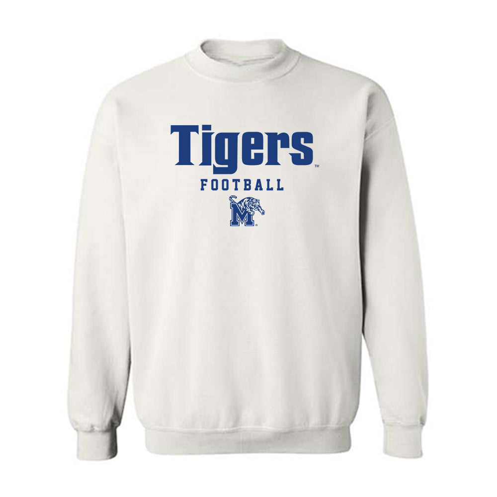Memphis - NCAA Football : Justin Wallace - Classic Shersey Crewneck Sweatshirt-0