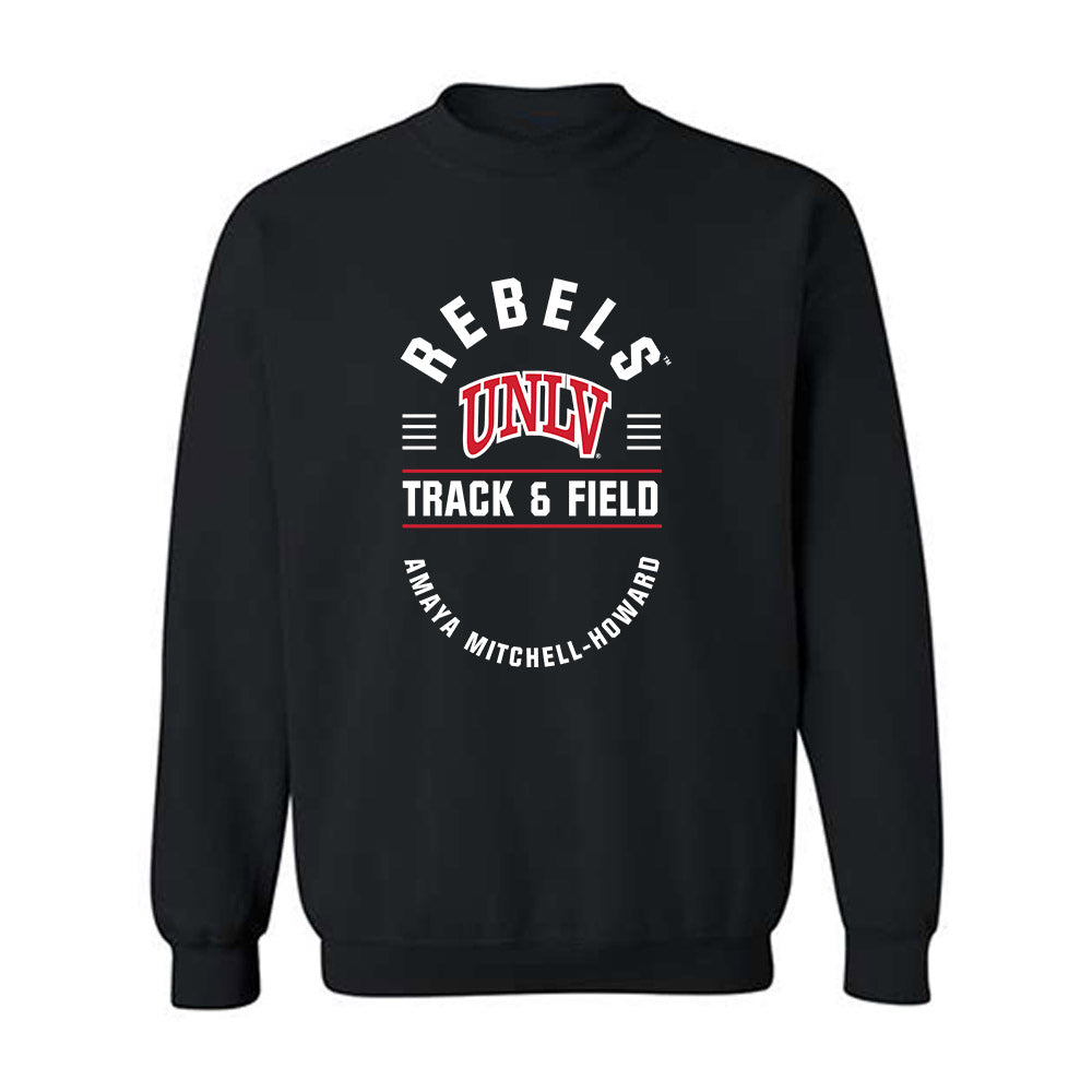 UNLV - NCAA Women's Track & Field : Amaya Mitchell-Howard - Classic Fashion Shersey Crewneck Sweatshirt-0