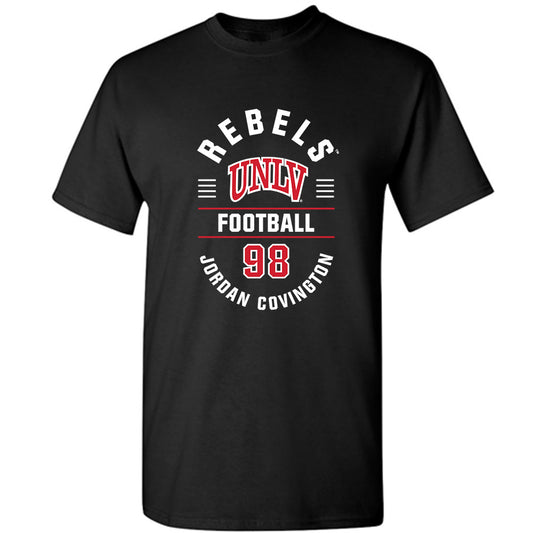 UNLV - NCAA Football : Jordan Covington - Classic Fashion Shersey T-Shirt-0