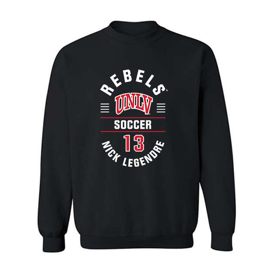 UNLV - NCAA Men's Soccer : Nick Legendre - Classic Fashion Shersey Crewneck Sweatshirt-0