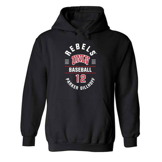 UNLV - NCAA Baseball : Parker Dillhoff - Classic Fashion Shersey Hooded Sweatshirt-0