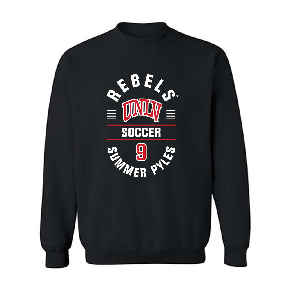 UNLV - NCAA Women's Soccer : Summer Pyles - Classic Fashion Shersey Crewneck Sweatshirt-0