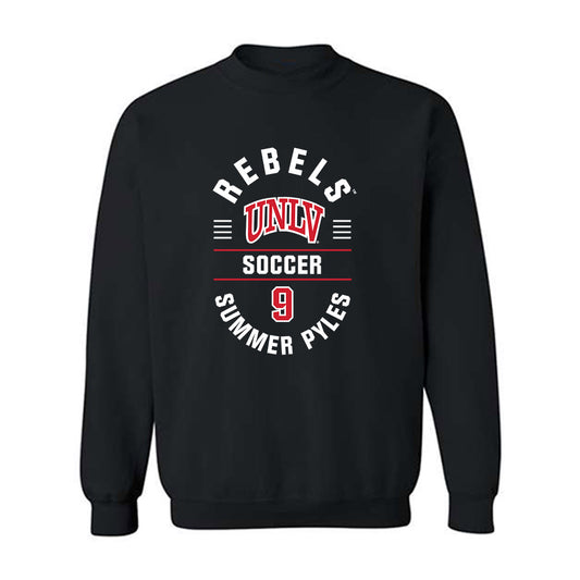 UNLV - NCAA Women's Soccer : Summer Pyles - Classic Fashion Shersey Crewneck Sweatshirt-0