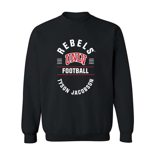 UNLV - NCAA Football : Tyson Jacobson - Classic Fashion Shersey Crewneck Sweatshirt-0