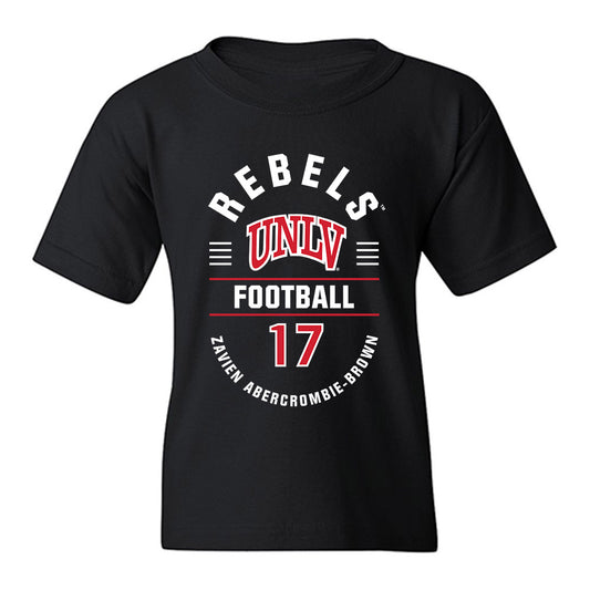 UNLV - NCAA Football : Zavien Abercrombie-Brown - Classic Fashion Shersey Youth T-Shirt-0