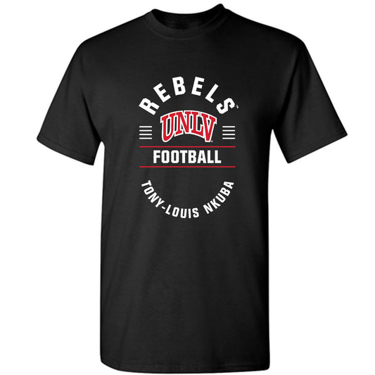 UNLV - NCAA Football : Tony-Louis Nkuba - Classic Fashion Shersey T-Shirt-0