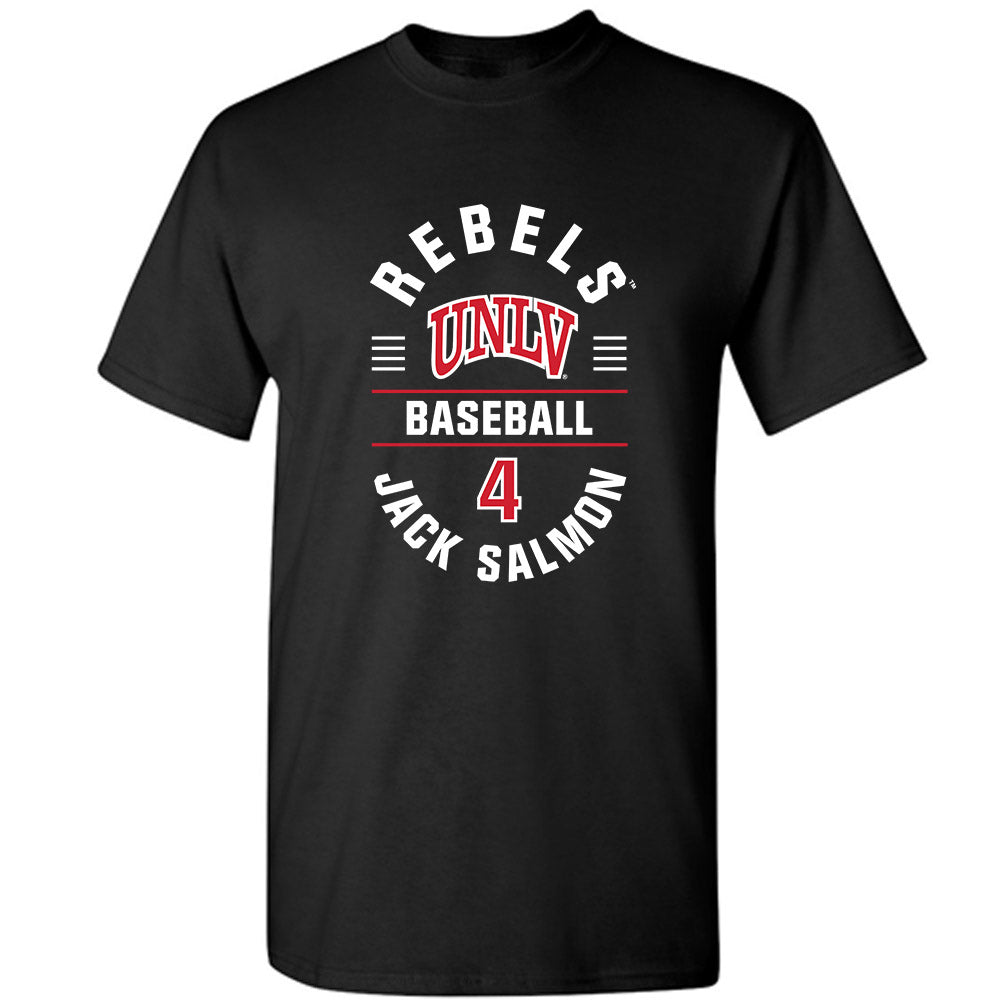 UNLV - NCAA Baseball : Jack Salmon - Classic Fashion Shersey T-Shirt-0