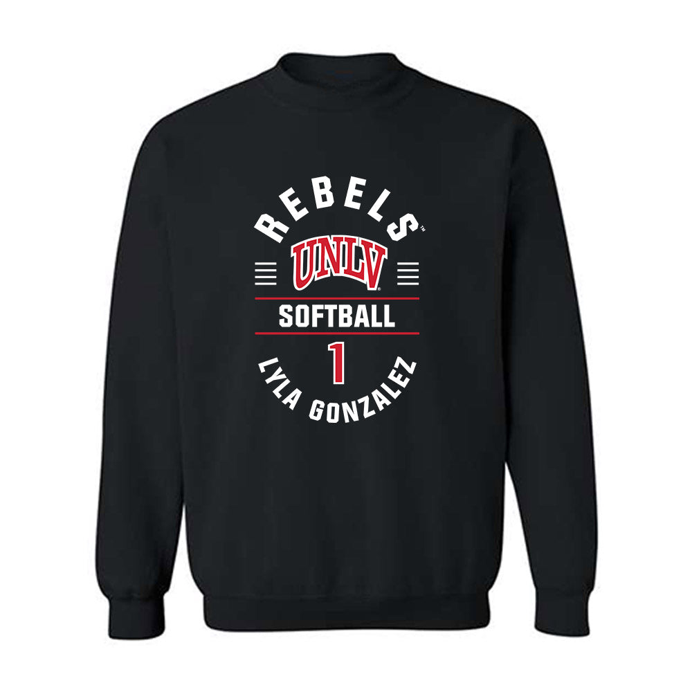 UNLV - NCAA Softball : Lyla Gonzalez - Classic Fashion Shersey Crewneck Sweatshirt-0