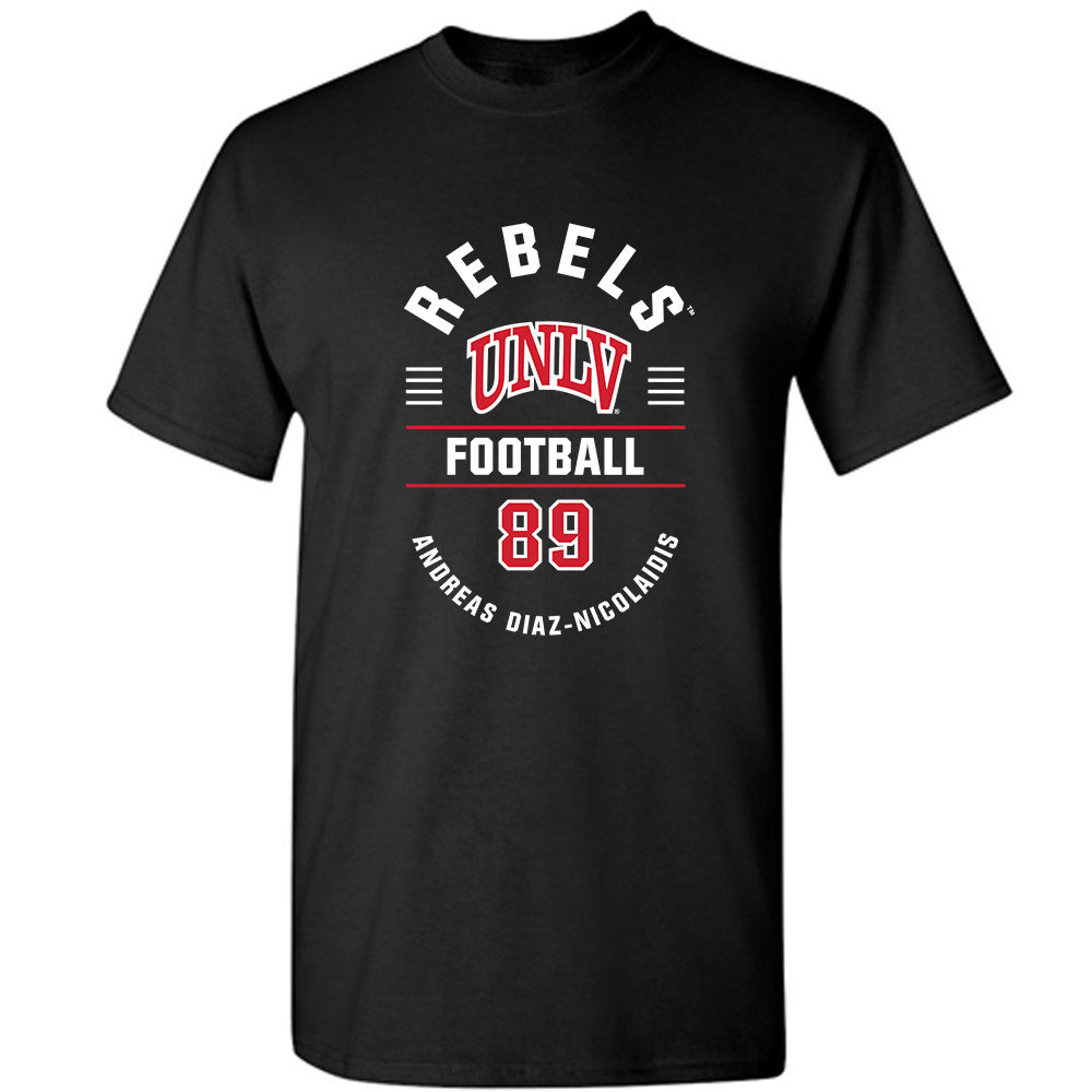 UNLV - NCAA Football : Andreas Diaz-Nicolaidis - Classic Fashion Shersey T-Shirt-0