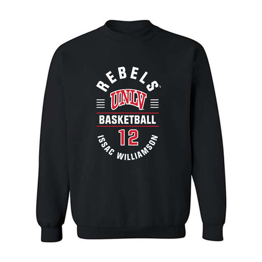 UNLV - NCAA Men's Basketball : Issac Williamson - Classic Fashion Shersey Crewneck Sweatshirt-0