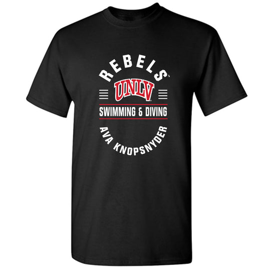 UNLV - NCAA Women's Swimming & Diving : Ava Knopsnyder - Classic Fashion Shersey T-Shirt-0
