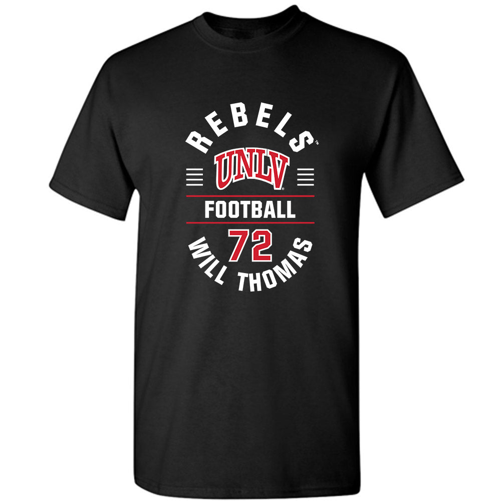 UNLV - NCAA Football : Will Thomas - Classic Fashion Shersey T-Shirt-0