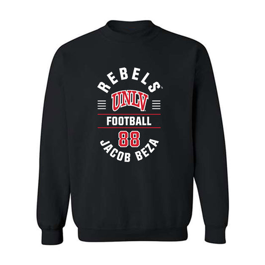 UNLV - NCAA Football : Jacob Beza - Classic Fashion Shersey Crewneck Sweatshirt-0