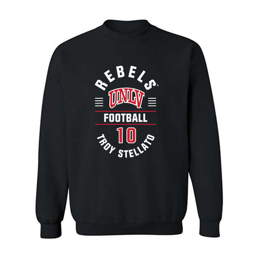 UNLV - NCAA Football : Troy Stellato - Classic Fashion Shersey Crewneck Sweatshirt-0