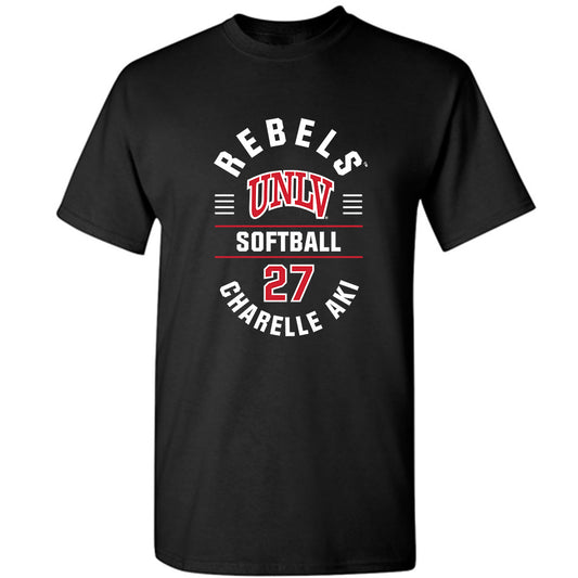 UNLV - NCAA Softball : Charelle Aki - Classic Fashion Shersey T-Shirt-0