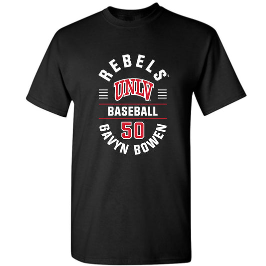 UNLV - NCAA Baseball : Gavyn Bowen - Classic Fashion Shersey T-Shirt-0