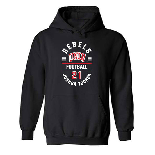 UNLV - NCAA Football : Joshua Tuchek - Classic Fashion Shersey Hooded Sweatshirt-0