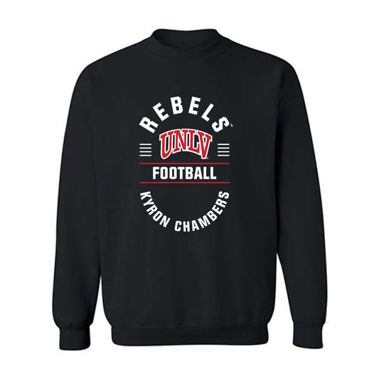 UNLV - NCAA Football : Kyron Chambers - Classic Fashion Shersey Crewneck Sweatshirt-0