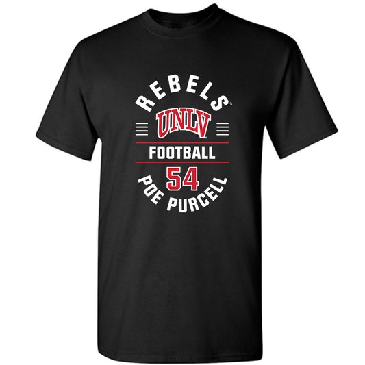UNLV - NCAA Football : Poe Purcell - Classic Fashion Shersey T-Shirt-0