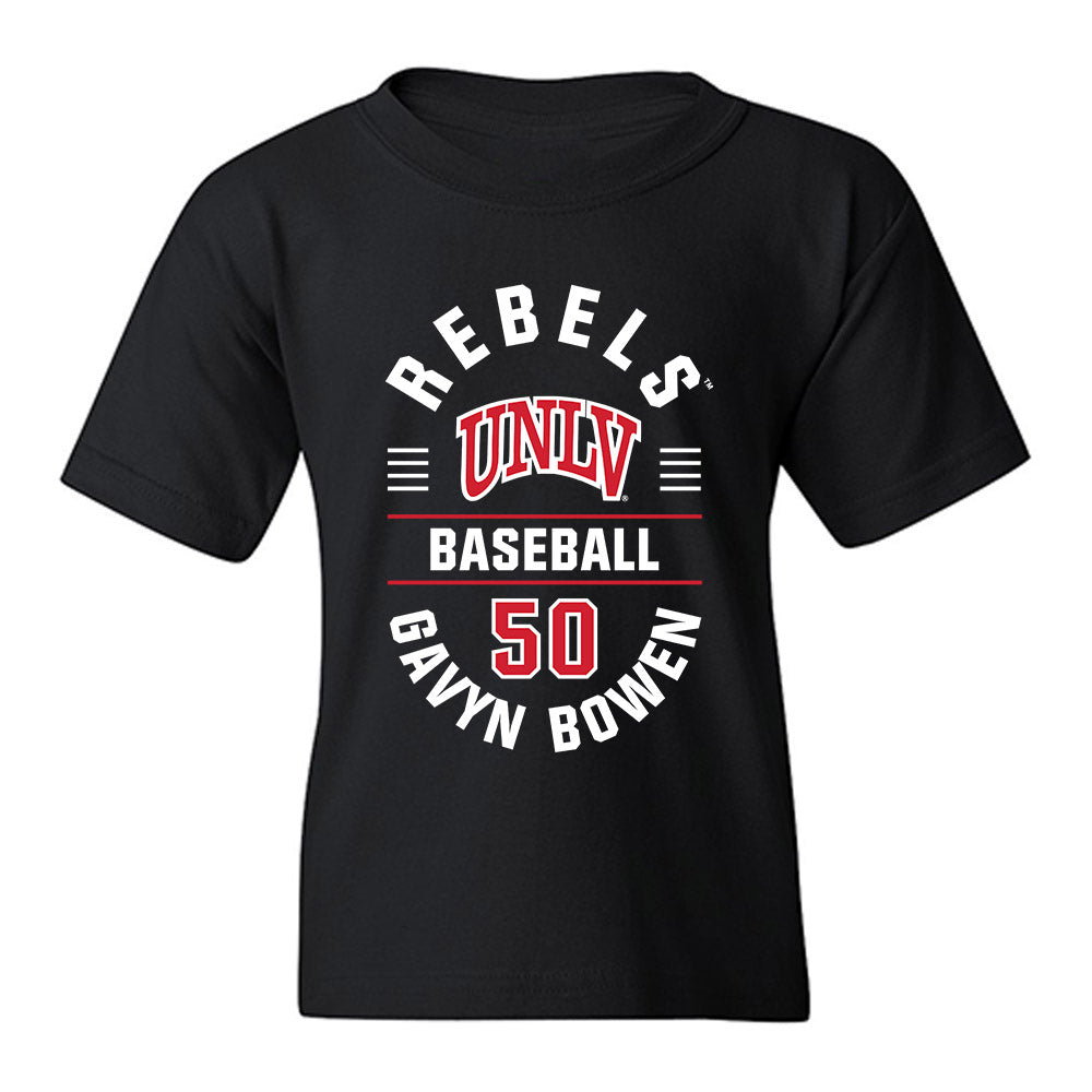 UNLV - NCAA Baseball : Gavyn Bowen - Classic Fashion Shersey Youth T-Shirt-0