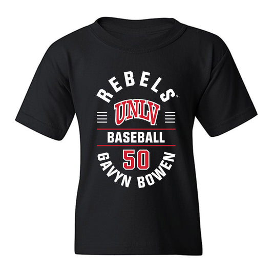 UNLV - NCAA Baseball : Gavyn Bowen - Classic Fashion Shersey Youth T-Shirt-0