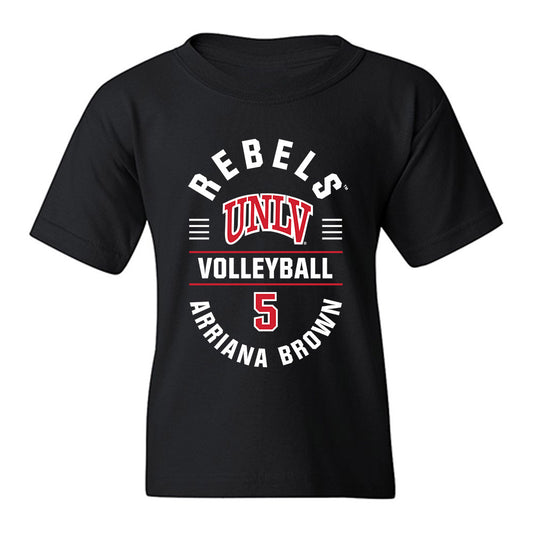 UNLV - NCAA Women's Volleyball : Arriana Brown - Classic Fashion Shersey Youth T-Shirt-0