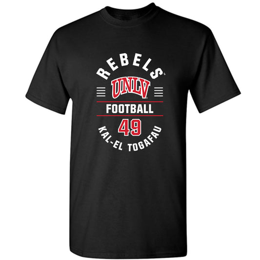 UNLV - NCAA Football : Kal-El Togafau - Classic Fashion Shersey T-Shirt-0