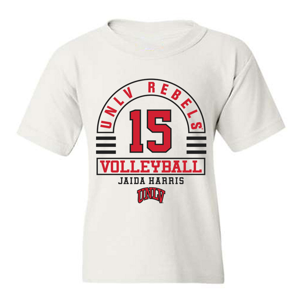 UNLV - NCAA Women's Volleyball : Jaida Harris - Classic Fashion Shersey Youth T-Shirt-0
