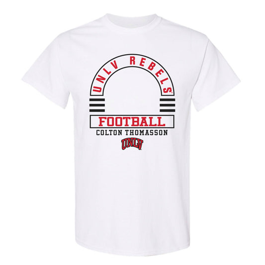 UNLV - NCAA Football : Colton Thomasson - Classic Fashion Shersey T-Shirt-0