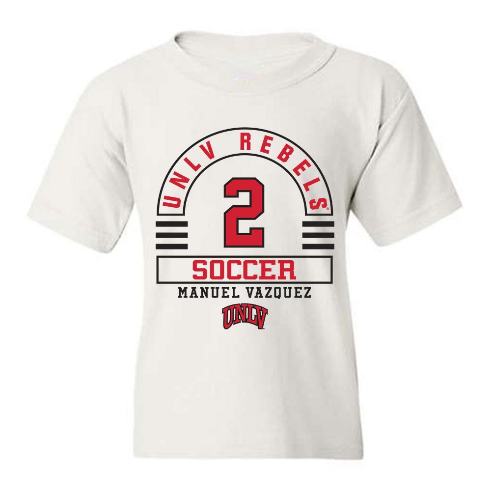 UNLV - NCAA Men's Soccer : Manuel Vazquez - Classic Fashion Shersey Youth T-Shirt-0