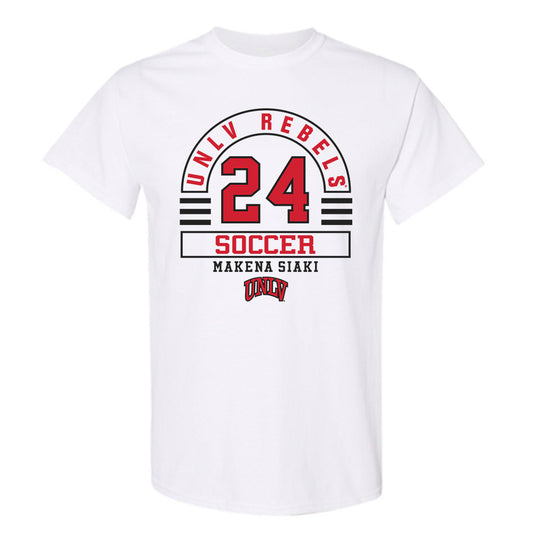 UNLV - NCAA Women's Soccer : Makena Siaki - Classic Fashion Shersey T-Shirt-0