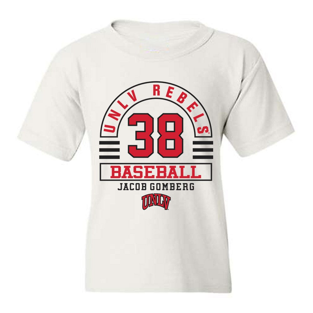 UNLV - NCAA Baseball : Jacob Gomberg - Classic Fashion Shersey Youth T-Shirt-0