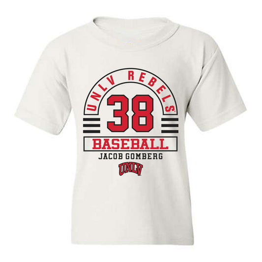 UNLV - NCAA Baseball : Jacob Gomberg - Classic Fashion Shersey Youth T-Shirt-0