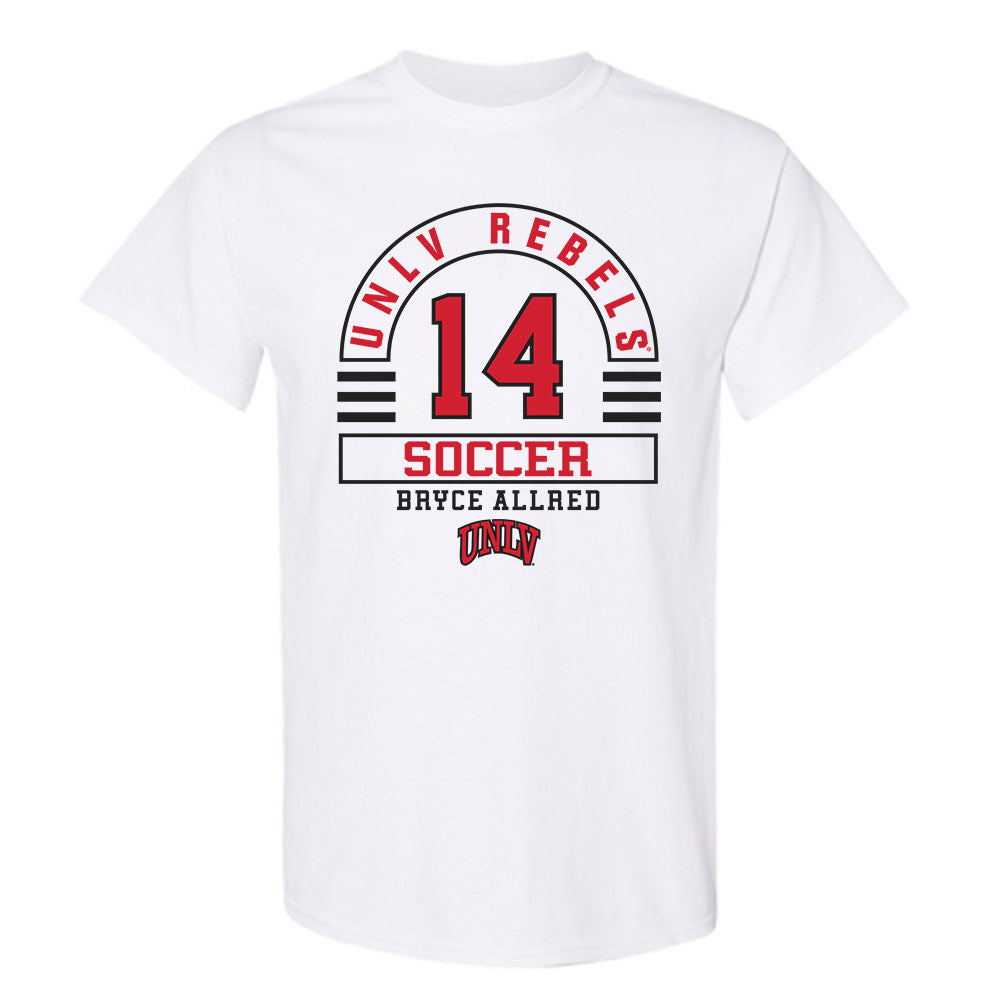 UNLV - NCAA Men's Soccer : Bryce Allred - Classic Fashion Shersey T-Shirt-0