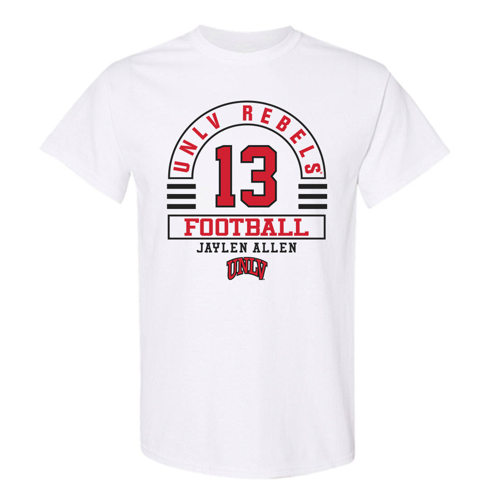 UNLV - NCAA Football : Jaylen Allen - Classic Fashion Shersey T-Shirt-0