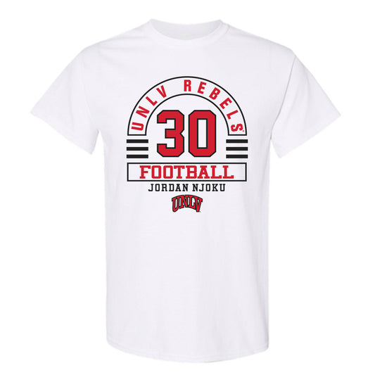 UNLV - NCAA Football : Jordan Njoku - Classic Fashion Shersey T-Shirt-0