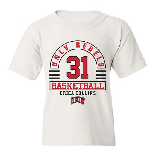 UNLV - NCAA Women's Basketball : Erica Collins - Classic Fashion Shersey Youth T-Shirt-0