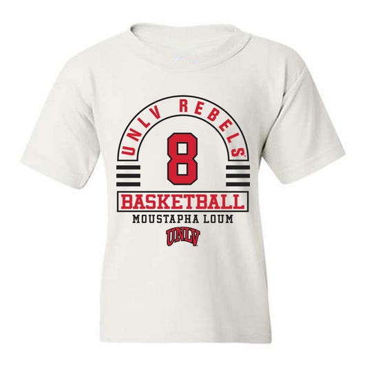 UNLV - NCAA Men's Basketball : Moustapha Loum - Classic Fashion Shersey Youth T-Shirt-0