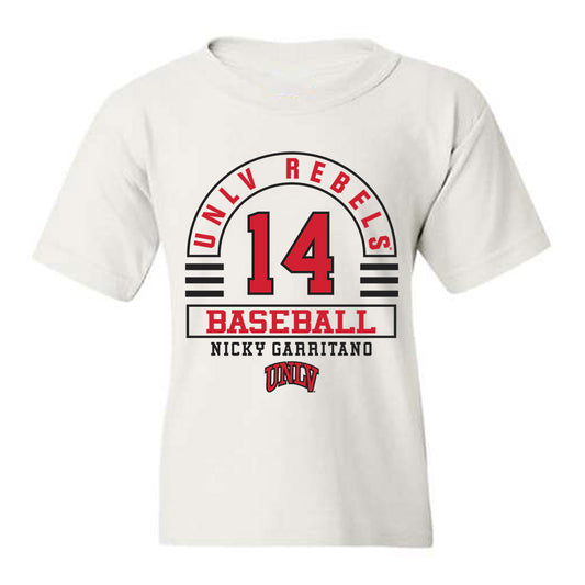 UNLV - NCAA Baseball : Nicky Garritano - Classic Fashion Shersey Youth T-Shirt-0
