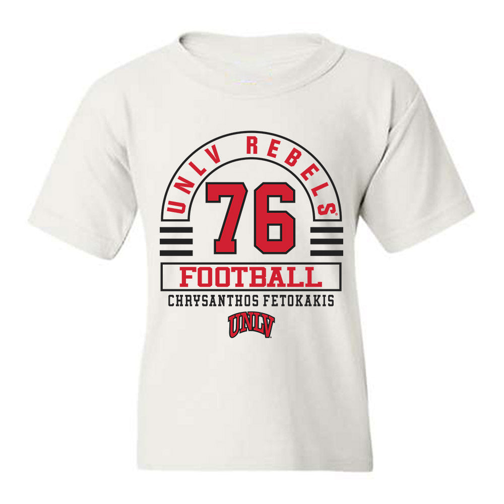 UNLV - NCAA Football : Chrysanthos Fetokakis - Classic Fashion Shersey Youth T-Shirt-0