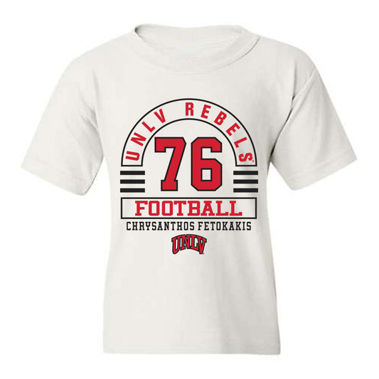 UNLV - NCAA Football : Chrysanthos Fetokakis - Classic Fashion Shersey Youth T-Shirt-0