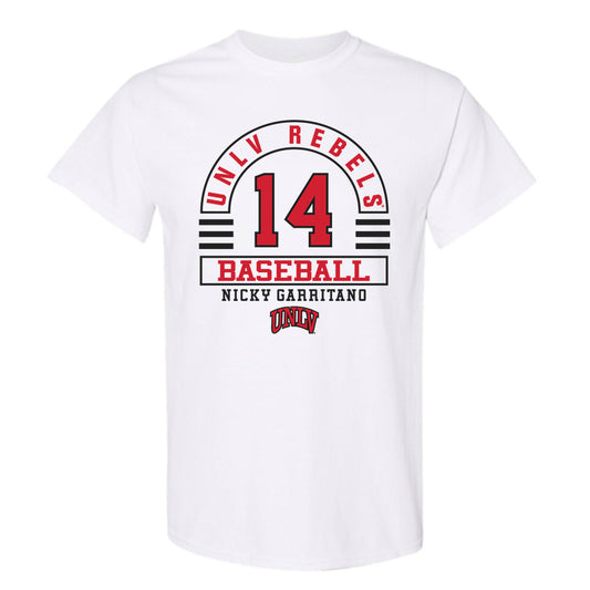UNLV - NCAA Baseball : Nicky Garritano - Classic Fashion Shersey T-Shirt-0