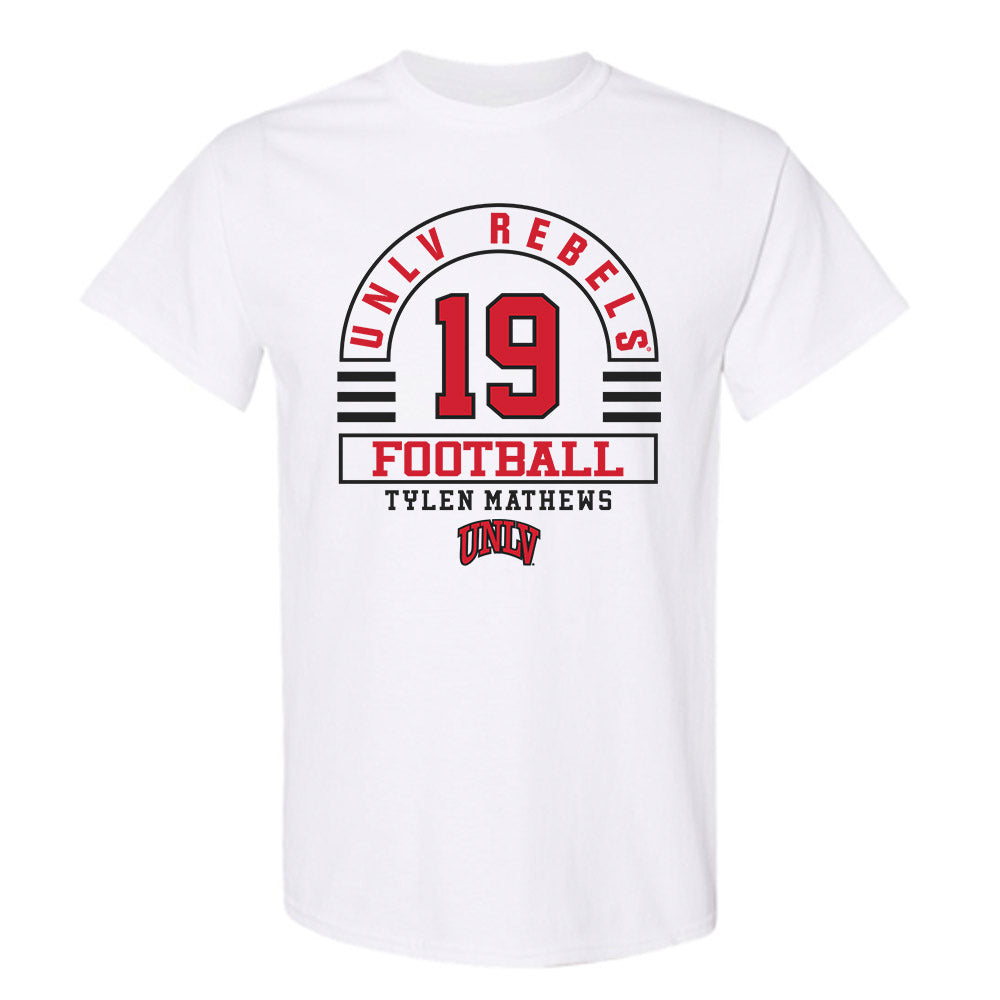 UNLV - NCAA Football : Tylen Mathews - Classic Fashion Shersey T-Shirt-0