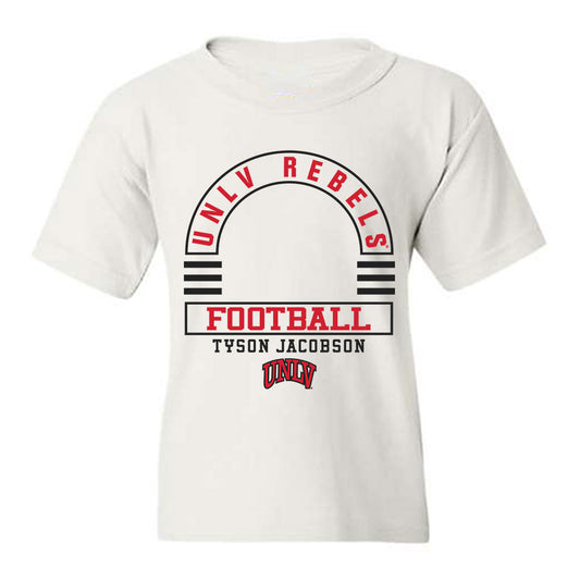 UNLV - NCAA Football : Tyson Jacobson - Classic Fashion Shersey Youth T-Shirt-0