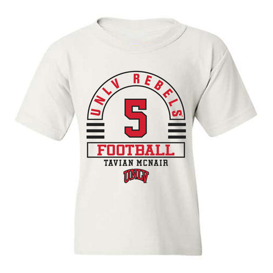 UNLV - NCAA Football : Tavian McNair - Classic Fashion Shersey Youth T-Shirt-0